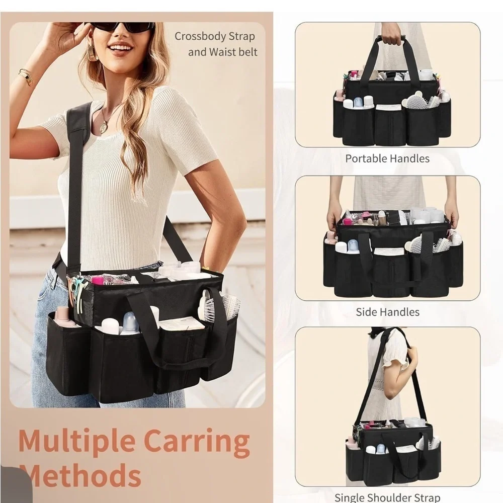 Hair tool organizer/Hairstylist Traveling Bag, Extra Large Hair Tools Travel Bag - Picture 6 of 6